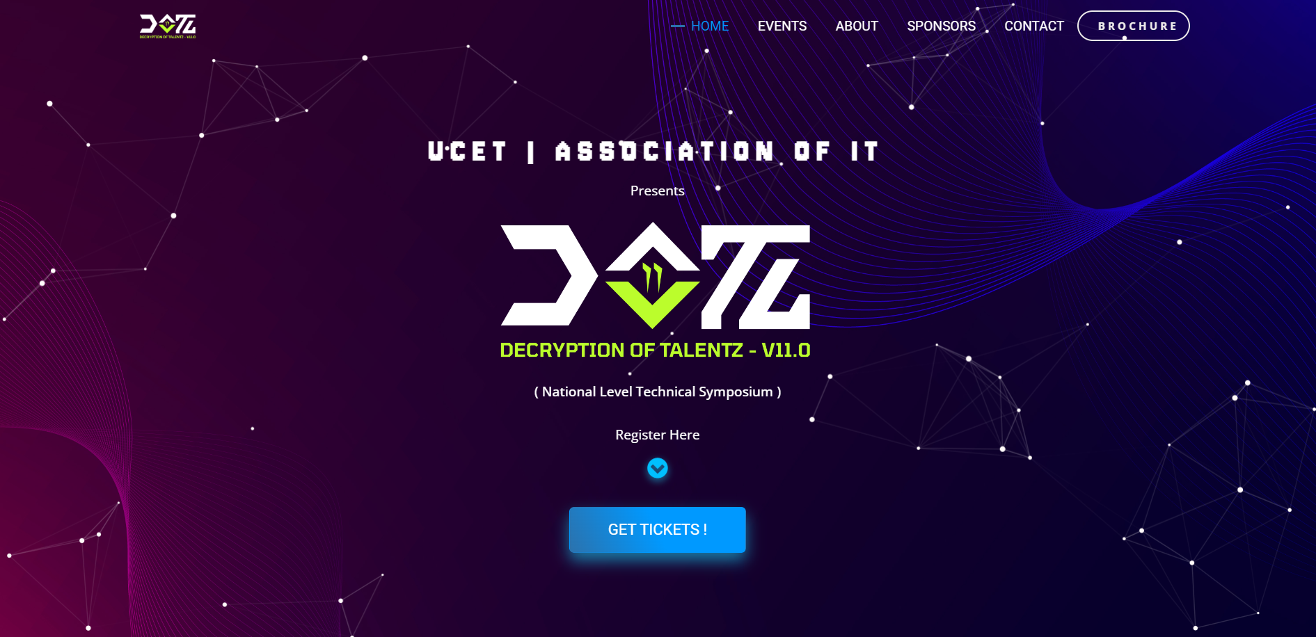 College Event Website
